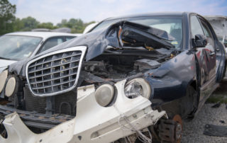 Car after accident